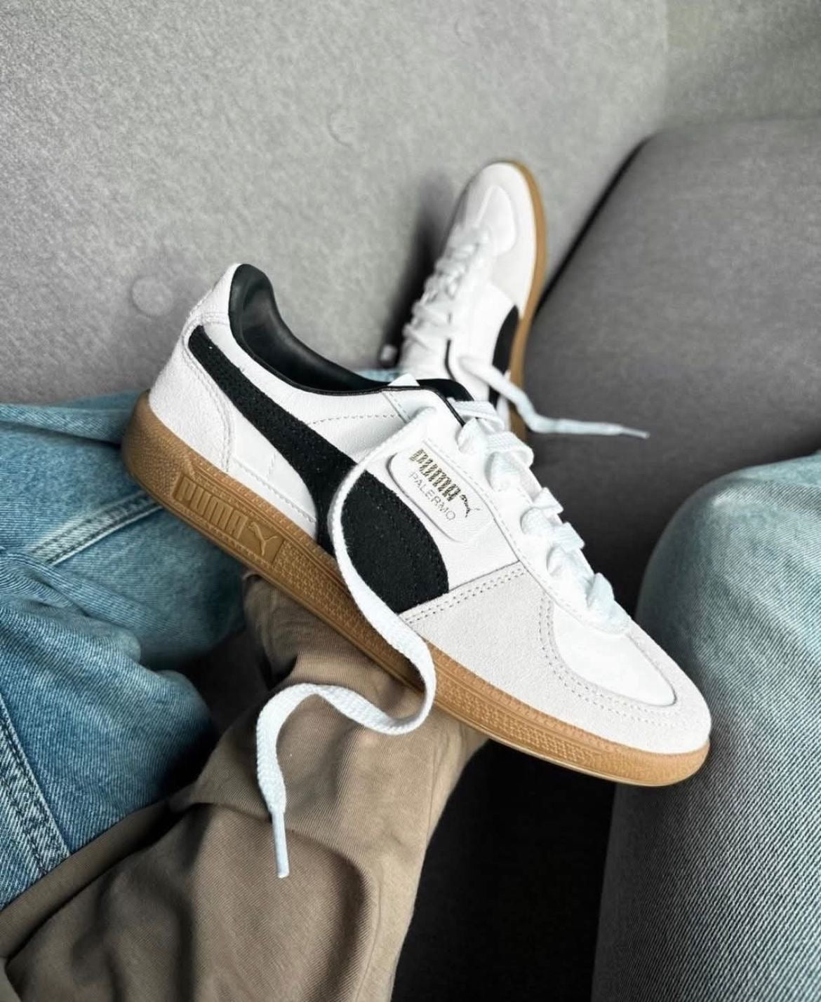 PMA. Palermo Sneakers White Black