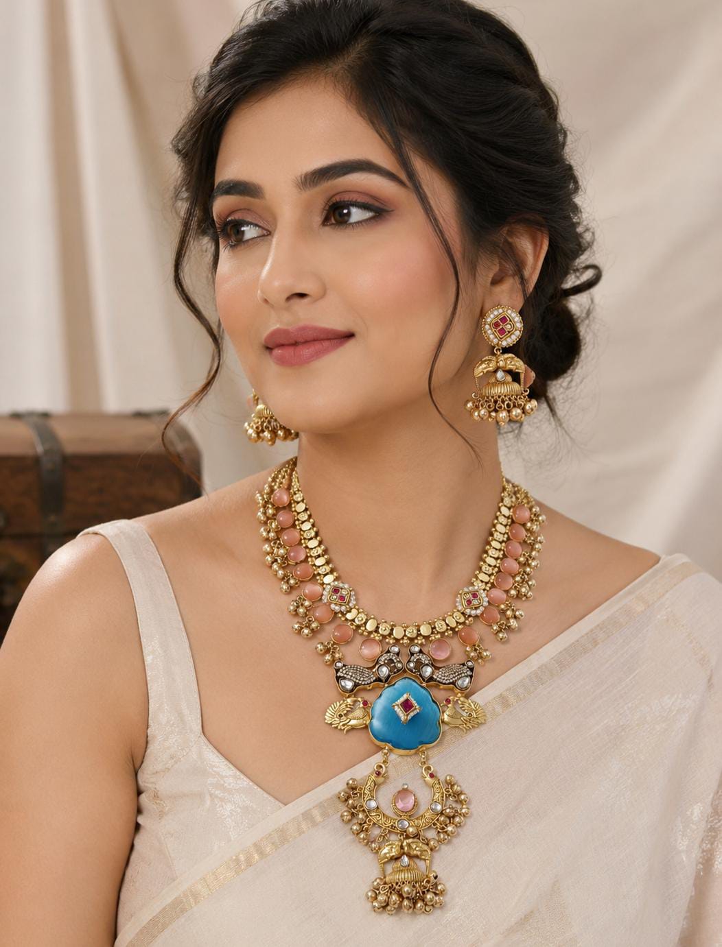 Bridal Statement Necklace Set