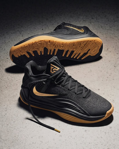 NK. Giannis Freak 7 The Drive Black Gum Metallic Gold