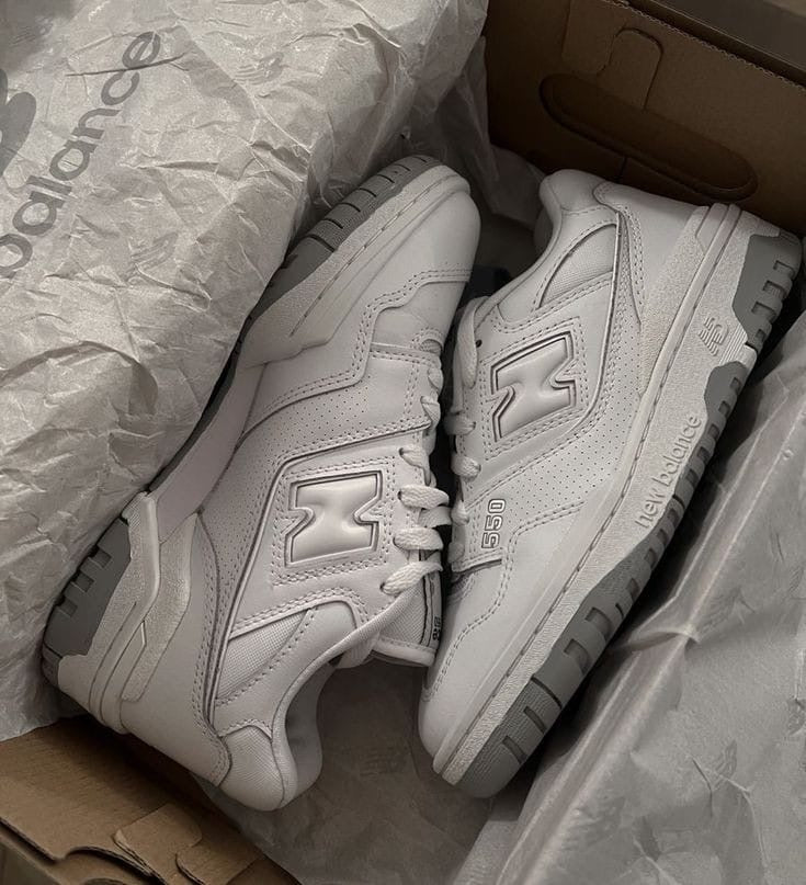 NB. 550 White Grey
