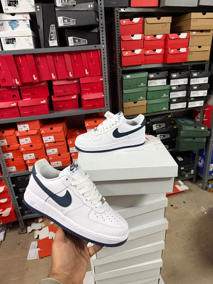 NK. Airforce 1 Midnight Navy 1st Leather