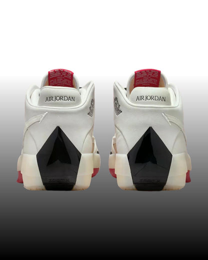NK. Air Jordan 40 Sail Varsity Red