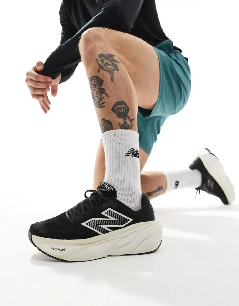 NB Fresh Form X More Evoz V5 Black White