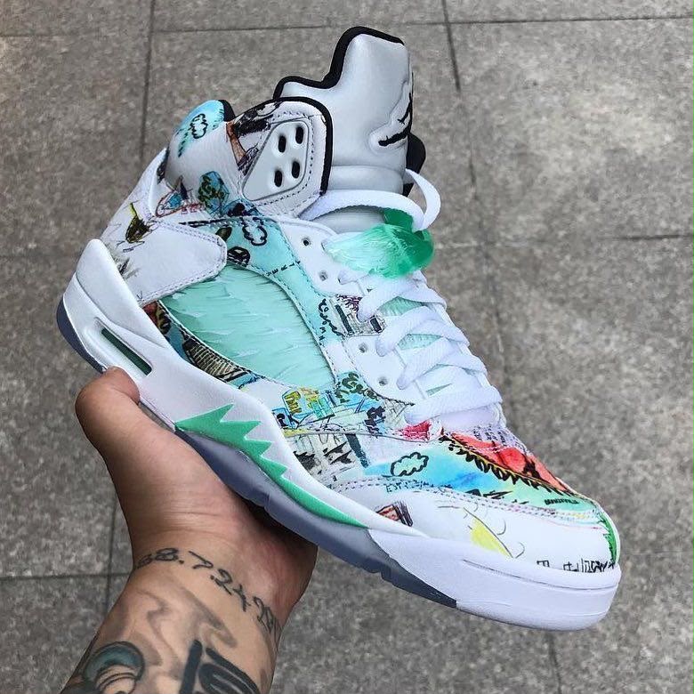 NK. Air Jordan Retro 5 Wings