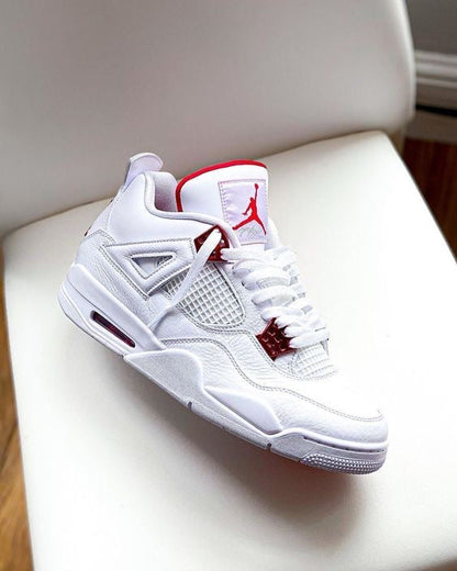 NK. Air Jordan 4 Metallic Red
