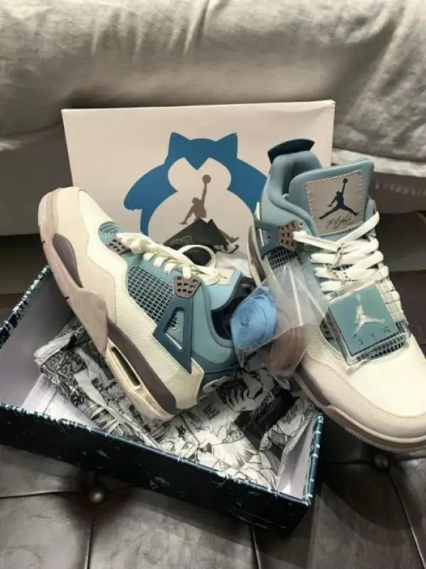 NK. Jordan Retro 4 Snorlax Custom Surplus