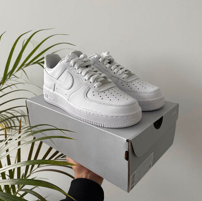 NK. Airforce 1 Low First Leather UA Men’s With Bag Keychain Bottle Lace Invoice