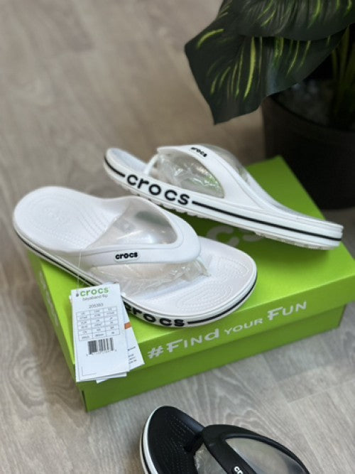 Crocs BayaBand White Slipper