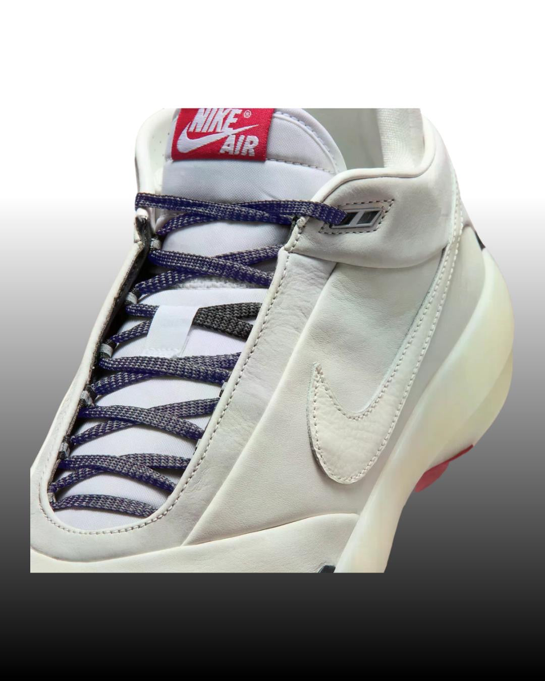 NK. Air Jordan 40 Sail Varsity Red