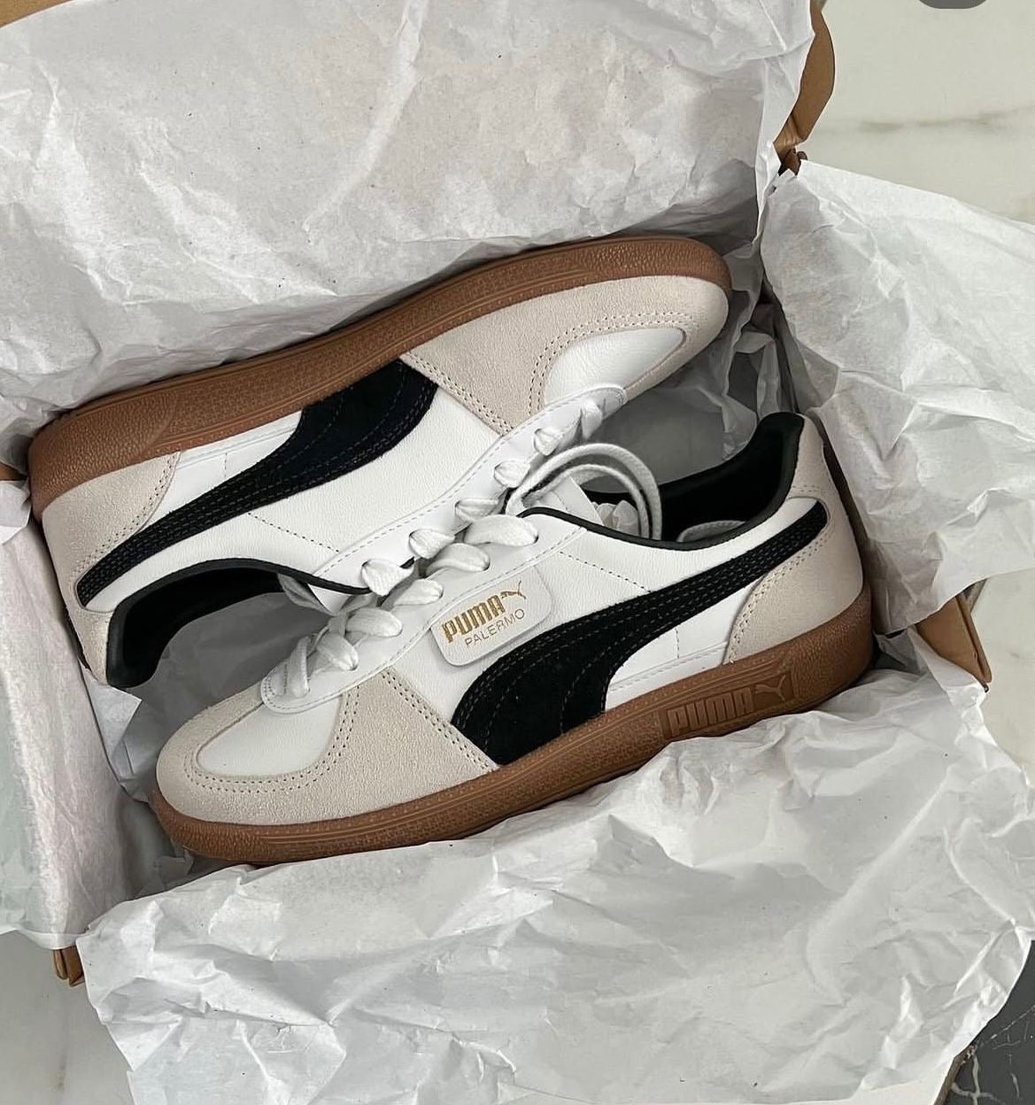 PMA. Palermo Sneakers White Black
