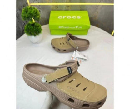 Crocs Yukon Green Brown Clog