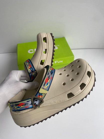 Crocs Hiker Clogs Beige