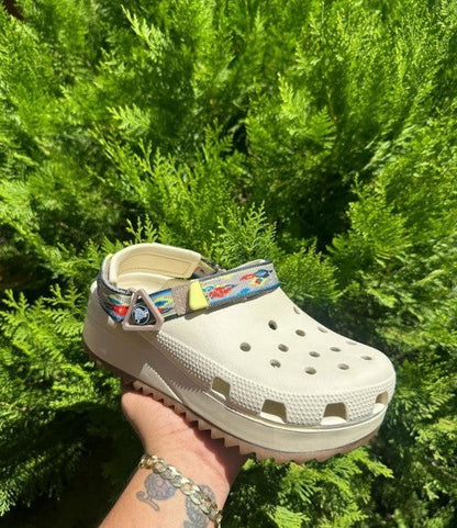 Crocs Hiker Clogs Beige