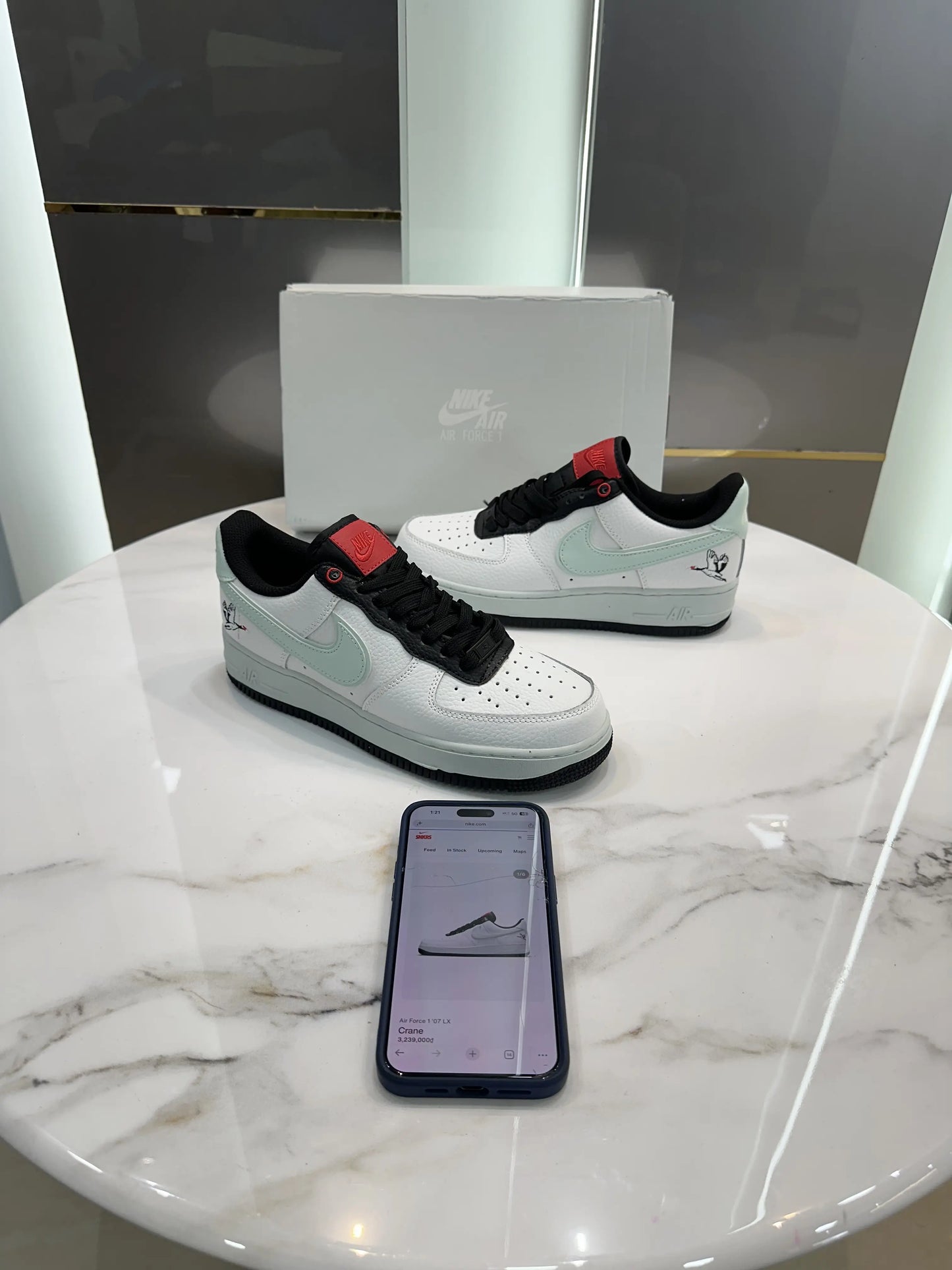 NK. Airforce 1 Low Lx Crane Sneaker