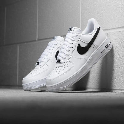 NK. Air Force 1 Low White Black Men’s Shoes