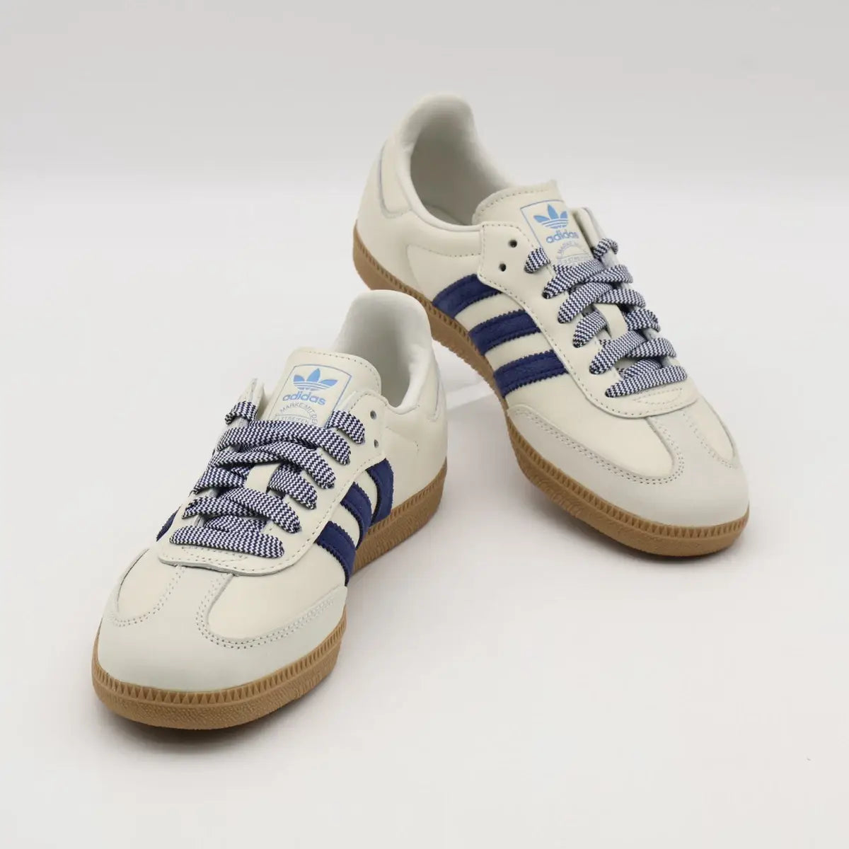 ADS. Samba Off White Navy Blue