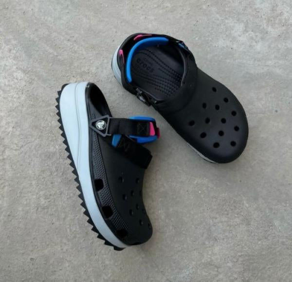 Crocs Classic Hiker Clog Black Blue