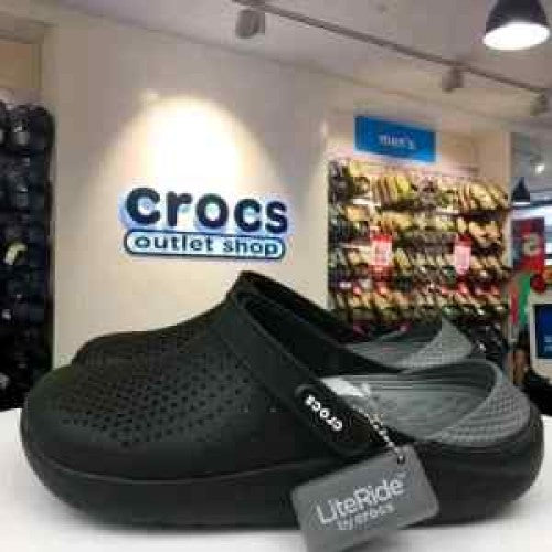 Crocs Lite Ride Black Grey