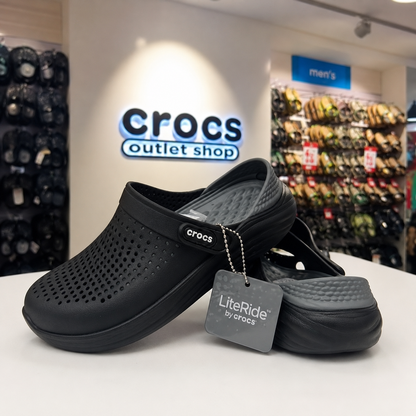 Crocs Lite Ride Black Grey