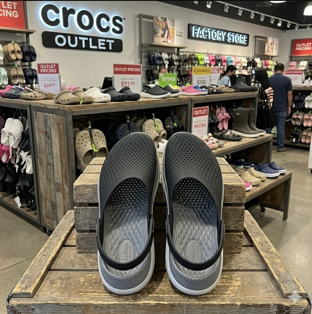 Crocs 360 Lite Ride Black Grey
