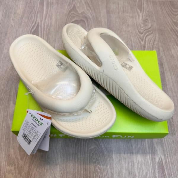 Crocs Mellow Recovery Premium Flipflop Bone