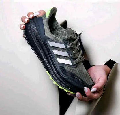 ADI. Ultra Boost Cold Rdy Olive Green Running Shoes