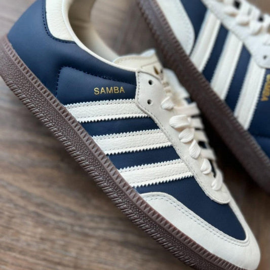 ADI. Samba Indigo Crew White Navy