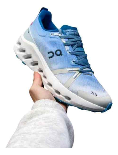 ON. Cloudsurfer Trail Waterproof Chambray Glacier