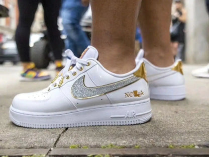 NK. Airforce 1 Low Nola Edition Sneakers