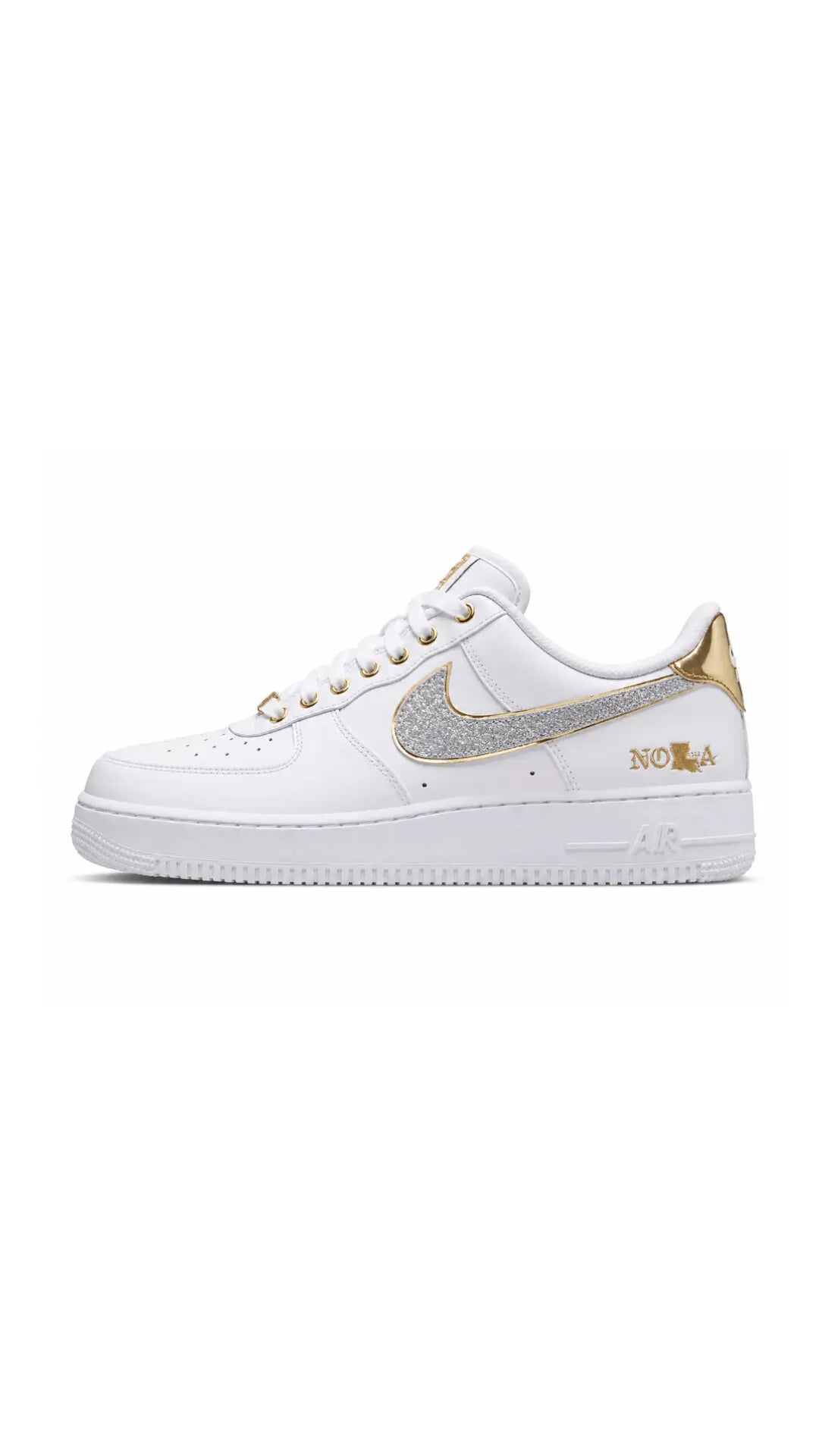 NK. Airforce 1 Low Nola Edition Sneakers
