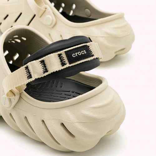 Crocs Echo Clogs ( BoneBlack )