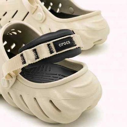 Crocs Echo Clogs ( BoneBlack )
