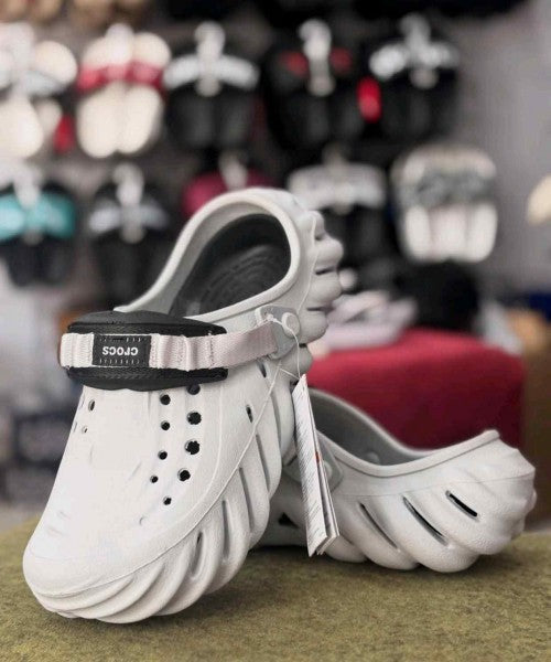 Crocs Echo Clogs ( Atmosphere Grey Black )