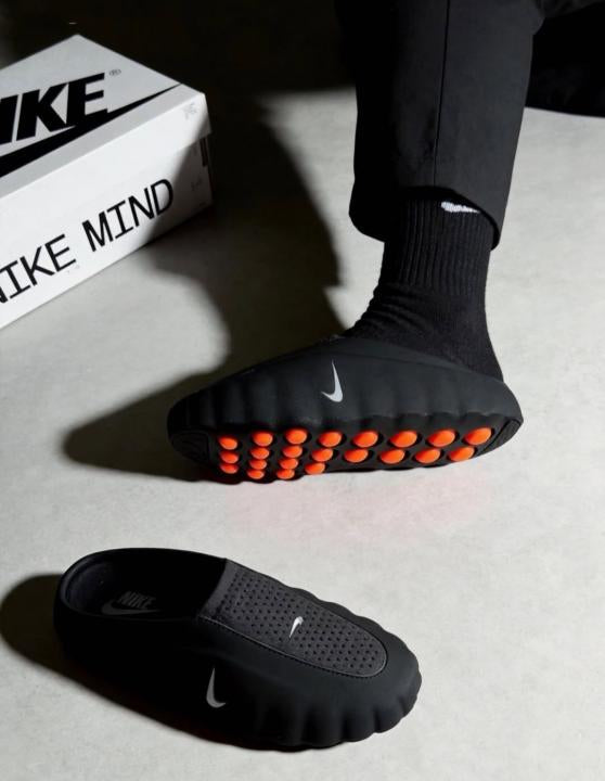 NK. Mind 001 Mule Black Fix