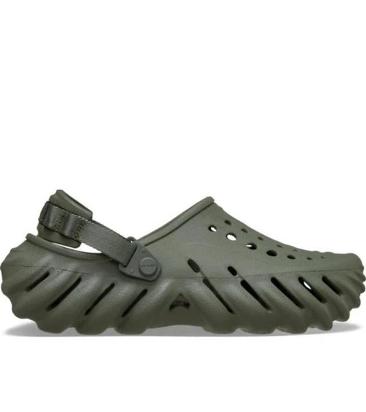 Crocs Echo Clogs Olive Green