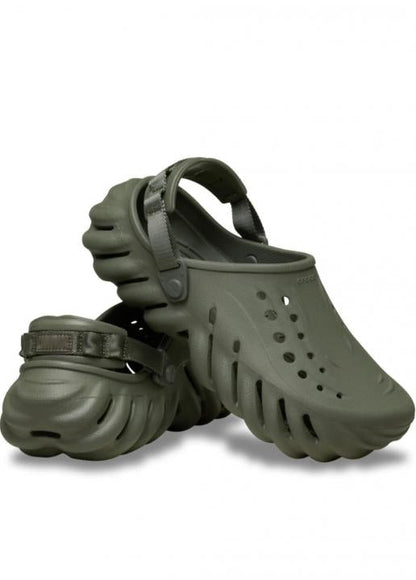 Crocs Echo Clogs Olive Green