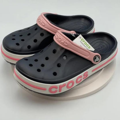 Crocs Classic Bayaband Clog Blackpepper ( Women )