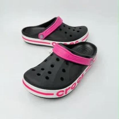 Crocs Bayaband Clog Black & Candy Pink