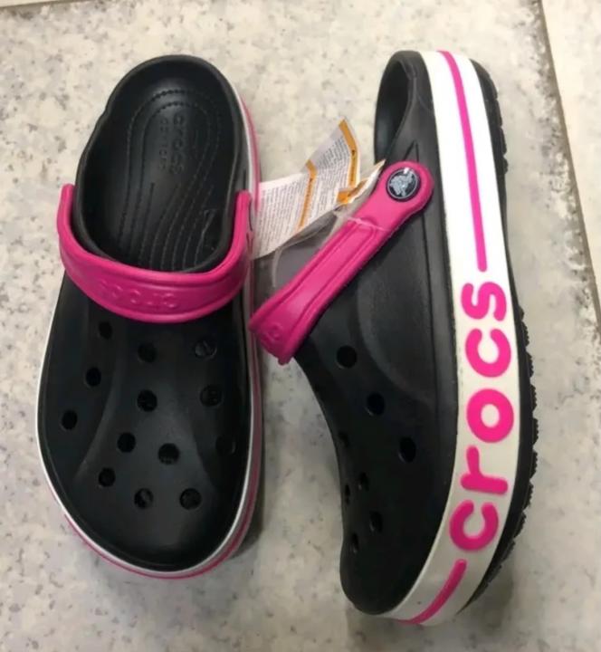 Crocs Bayaband Clog Black & Candy Pink
