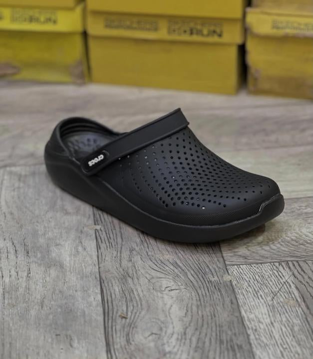 Crocs Lite Ride Clog In BlackSlate Black