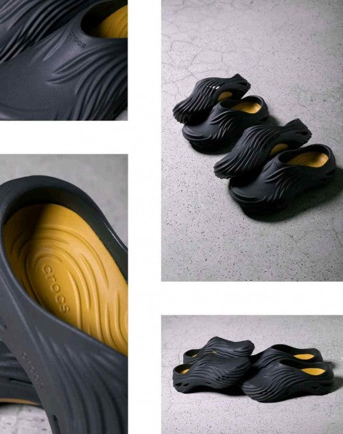 Crocs Echo Wave Clogs Black Sand