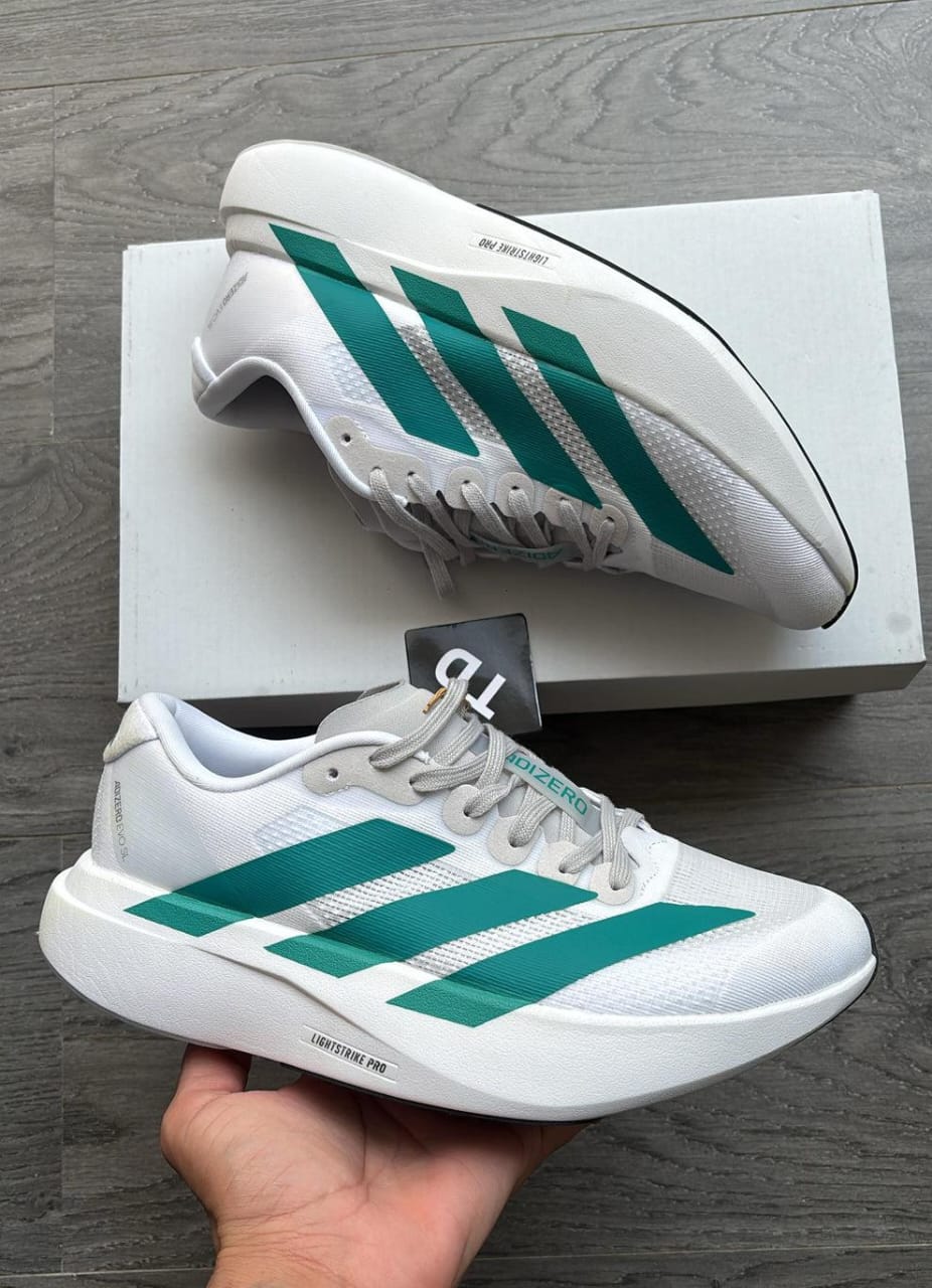 ADS. Adizero EVO SL White Pure Teal
