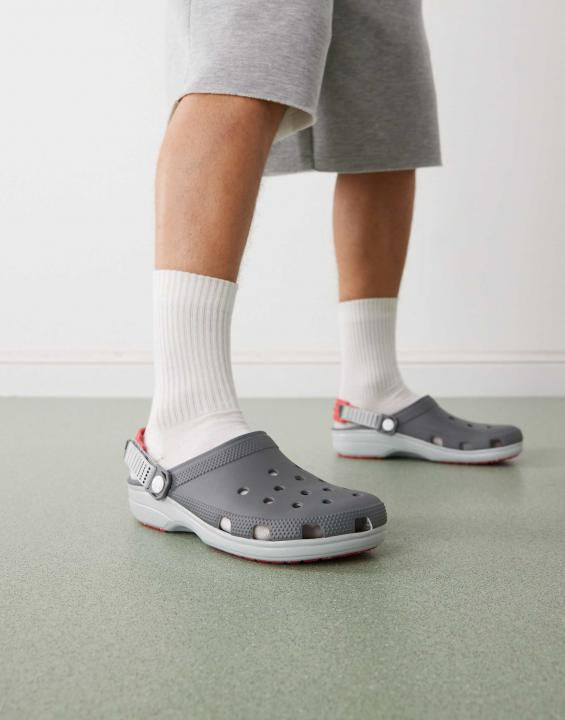 Crocs Classic Turbo Clogs Grey