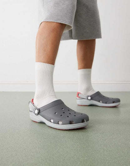 Crocs Classic Turbo Clogs Grey