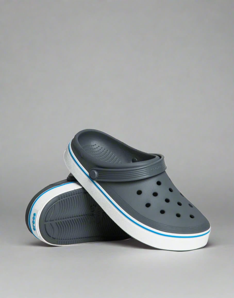 Crocs Off Court Clogs Grey Blue