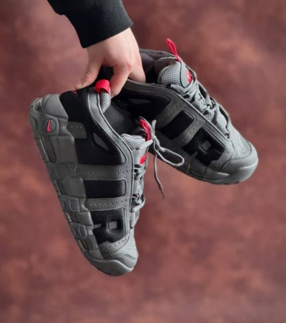 NK. Air UpTempo Grey Black