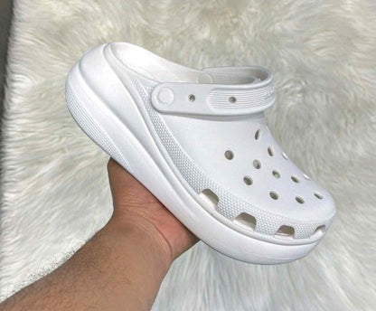 Crocs Mega Crush White Clogs For Men