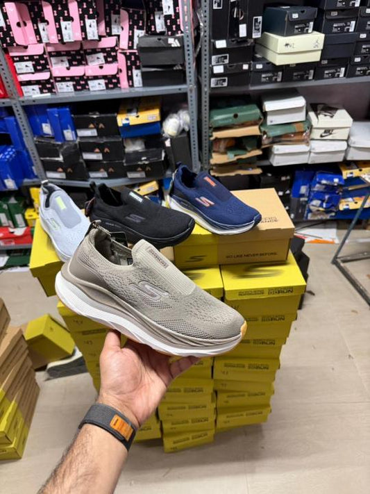 SKCHR. Style Max Cushioning Slip-On Khaki
