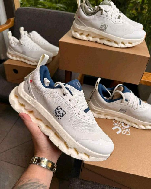 Loewe X On. Cloudtilt 20 White Navy