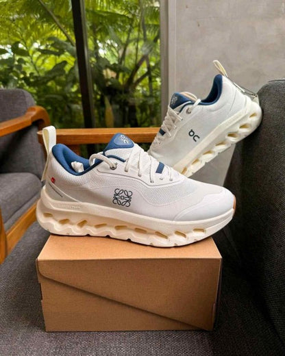 Loewe X On. Cloudtilt 20 White Navy